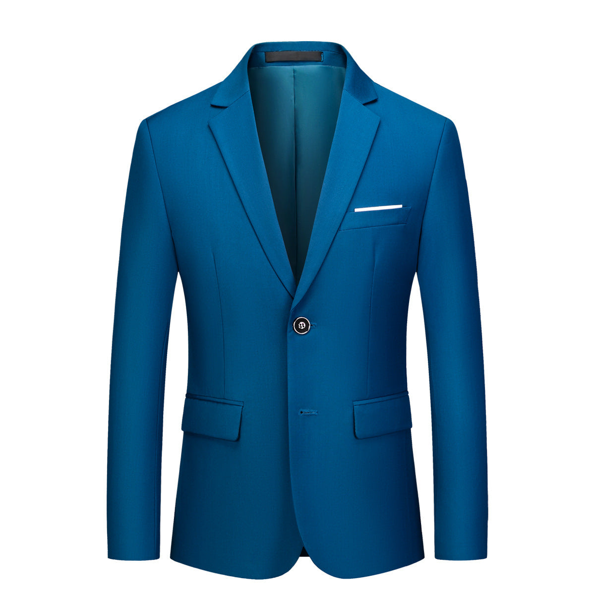 Mens Korean-style Two-button Suit Jacket