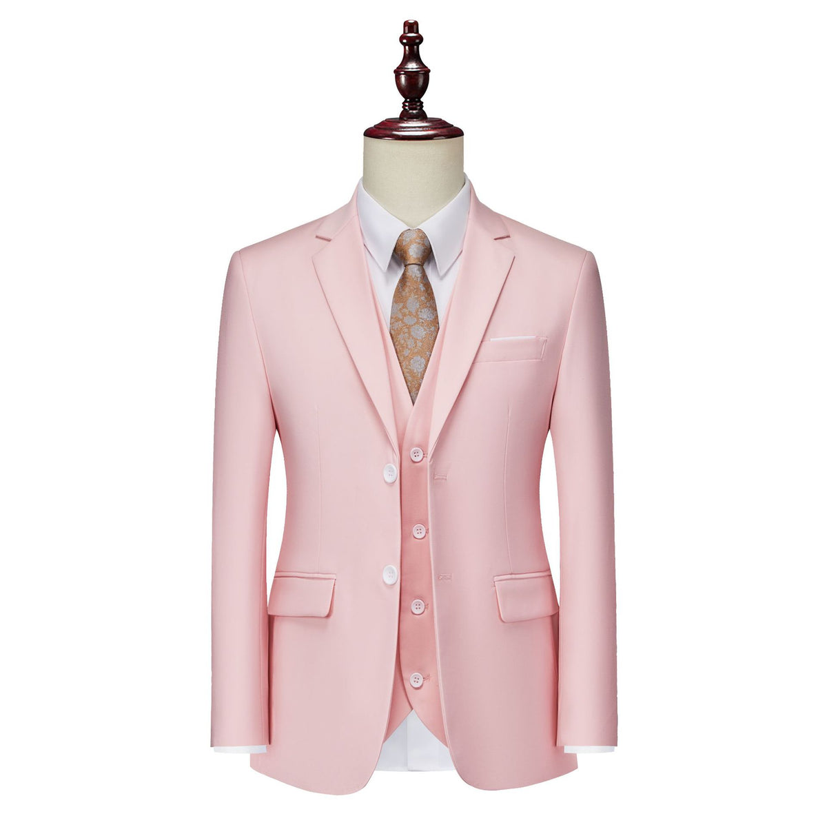 Mens Korean-style Two-button Suit Jacket