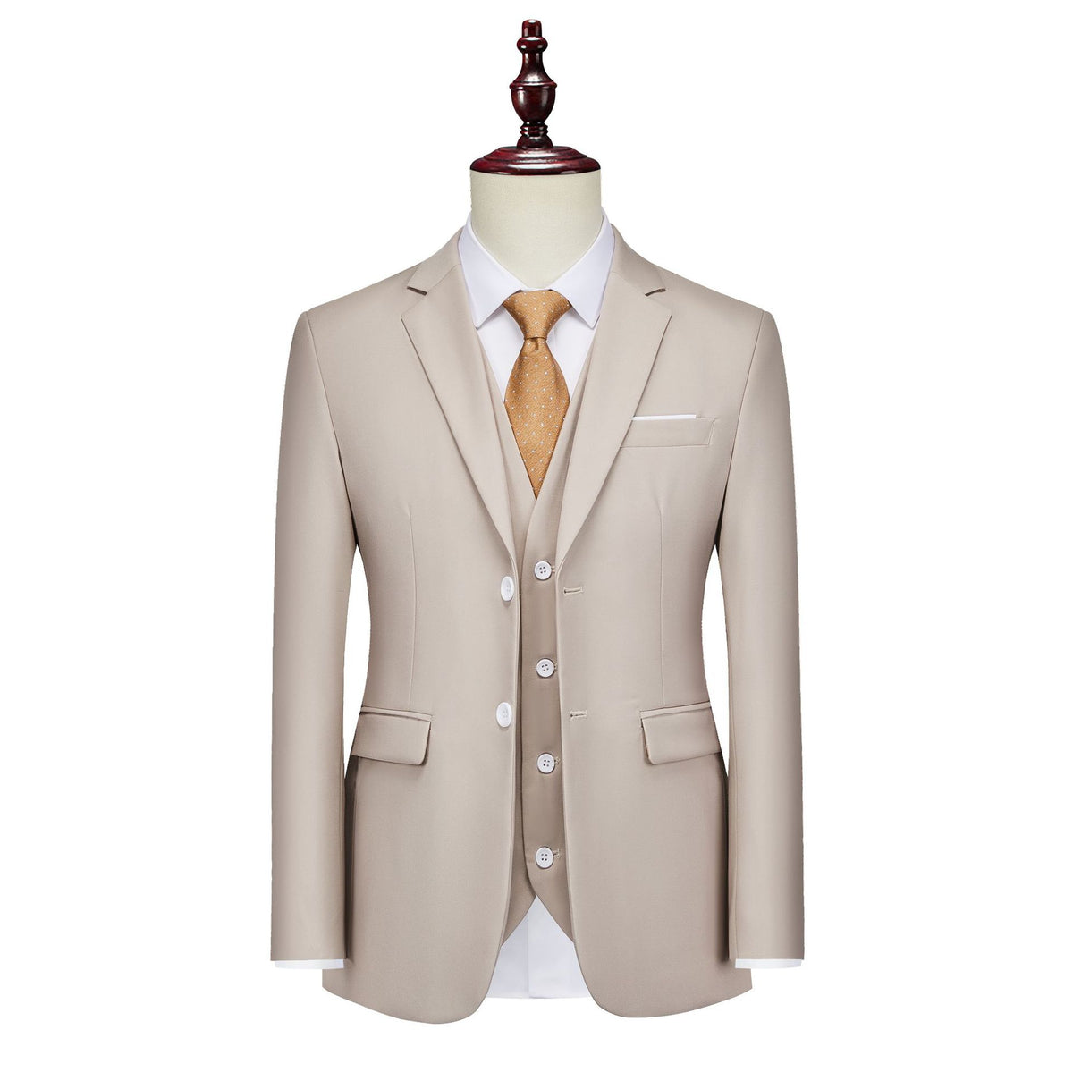 Mens Korean-style Two-button Suit Jacket