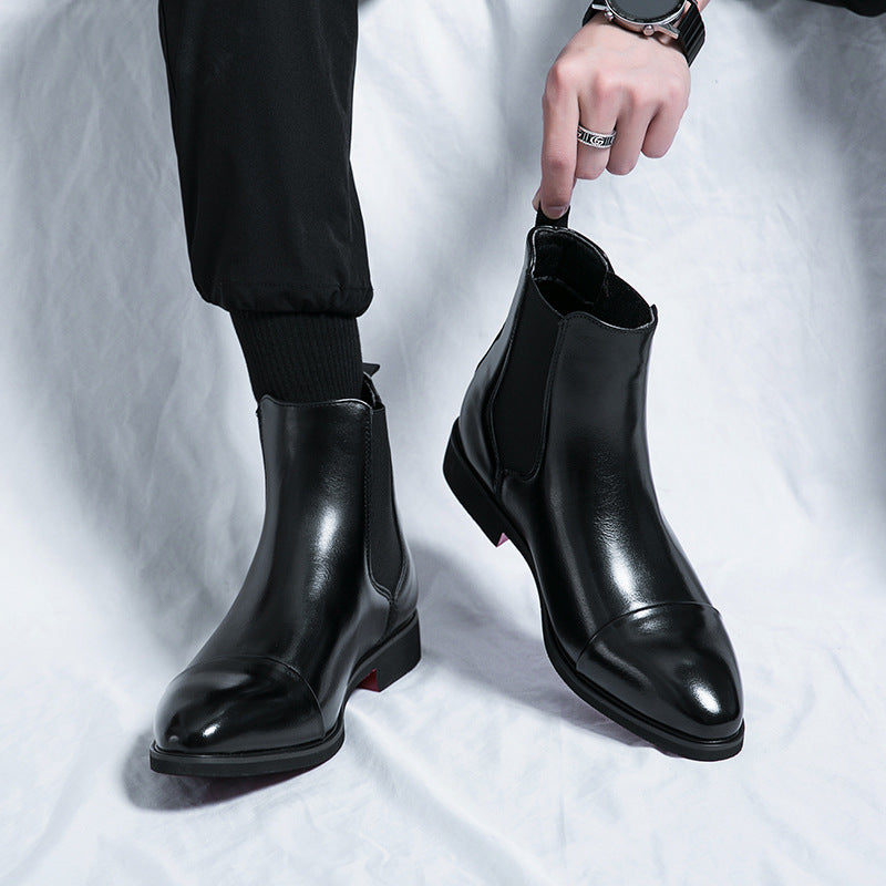 Mens Leather Boots