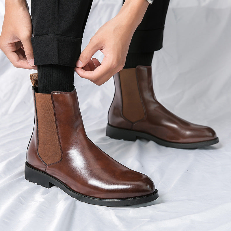 Mens Leather Boots