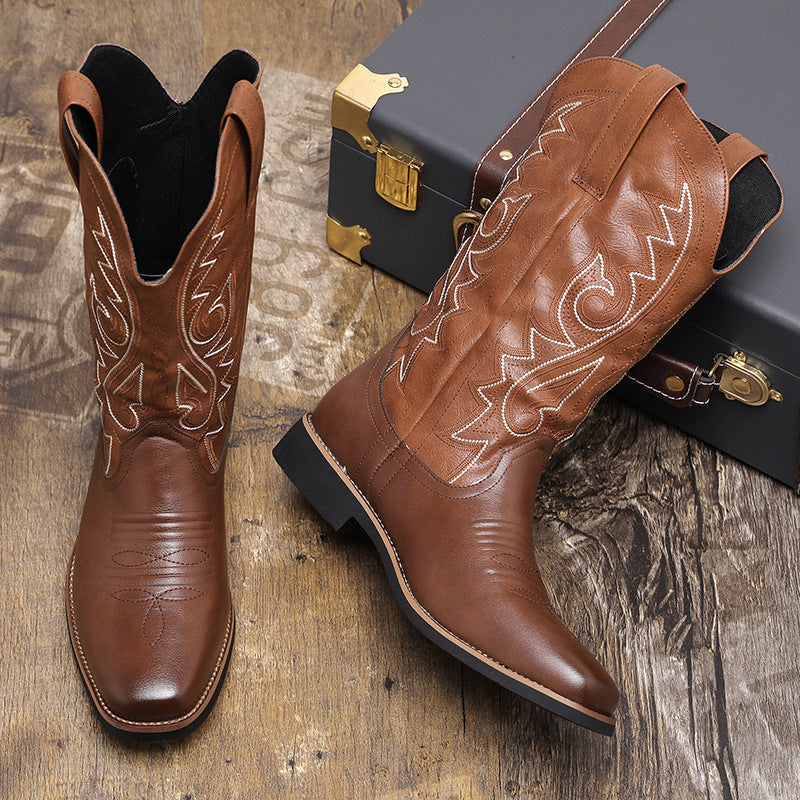 Mens Leather Boots
