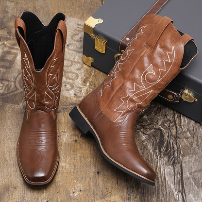 Mens Leather Boots