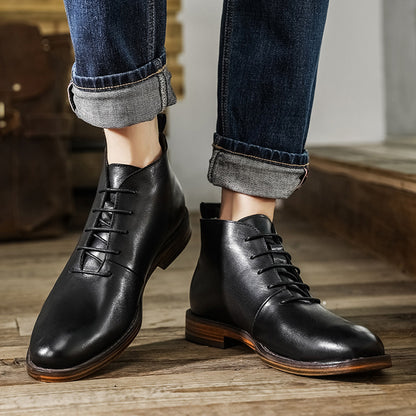 Mens Leather Boots