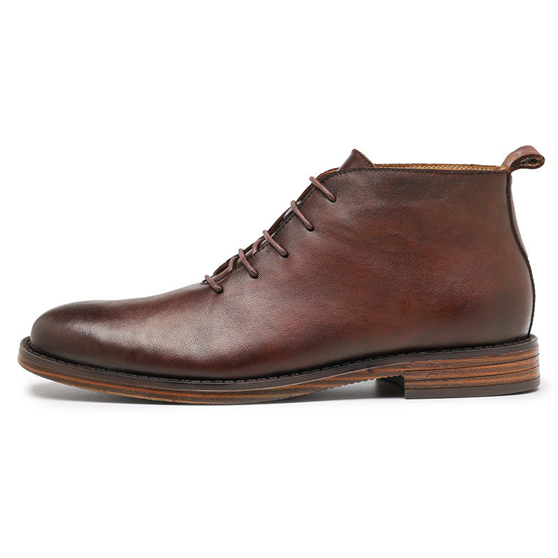 Mens Leather Boots