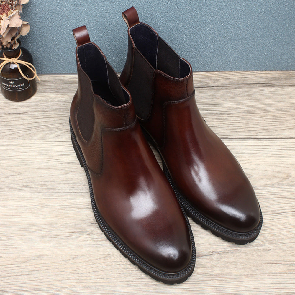 Mens Leather Boots