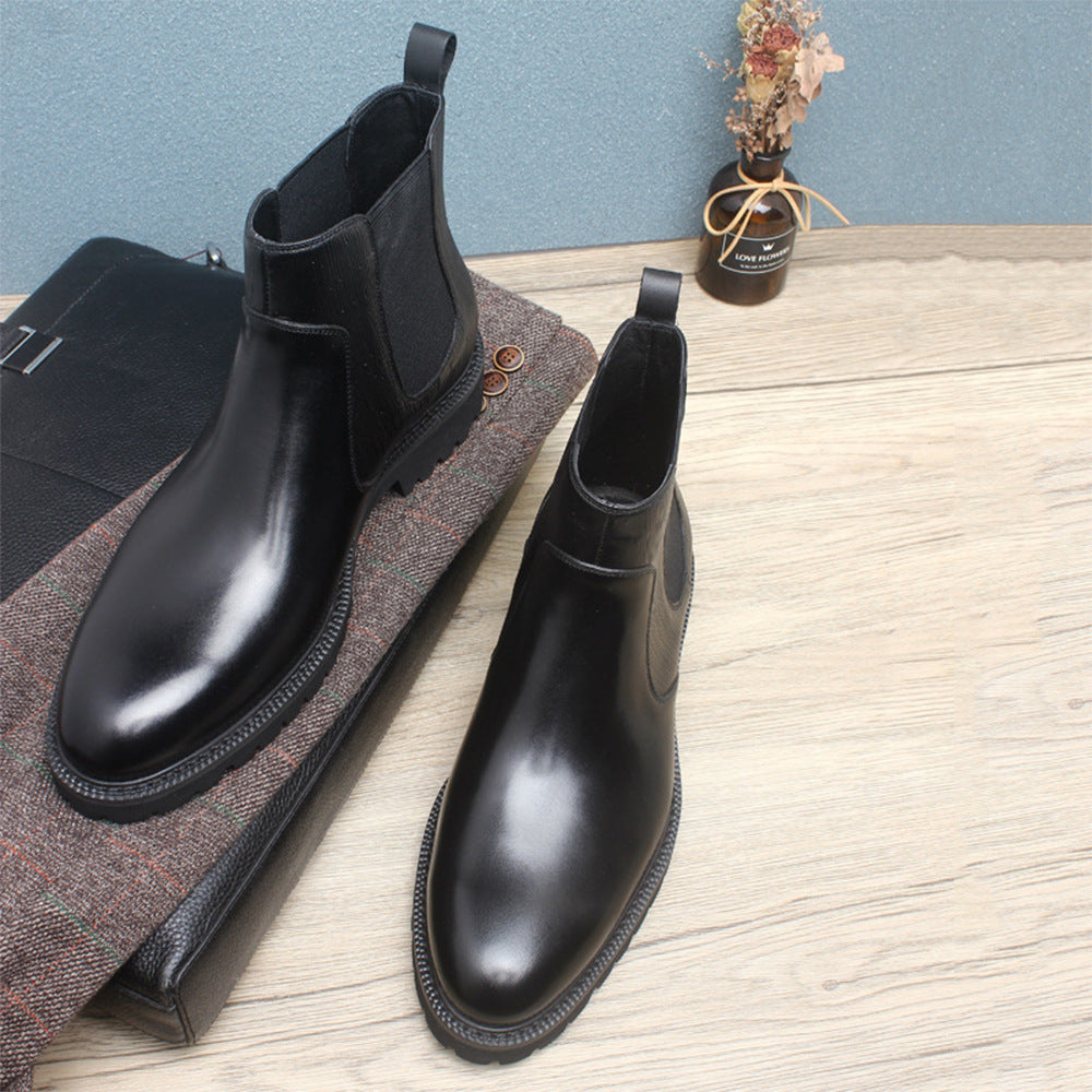 Mens Leather Boots