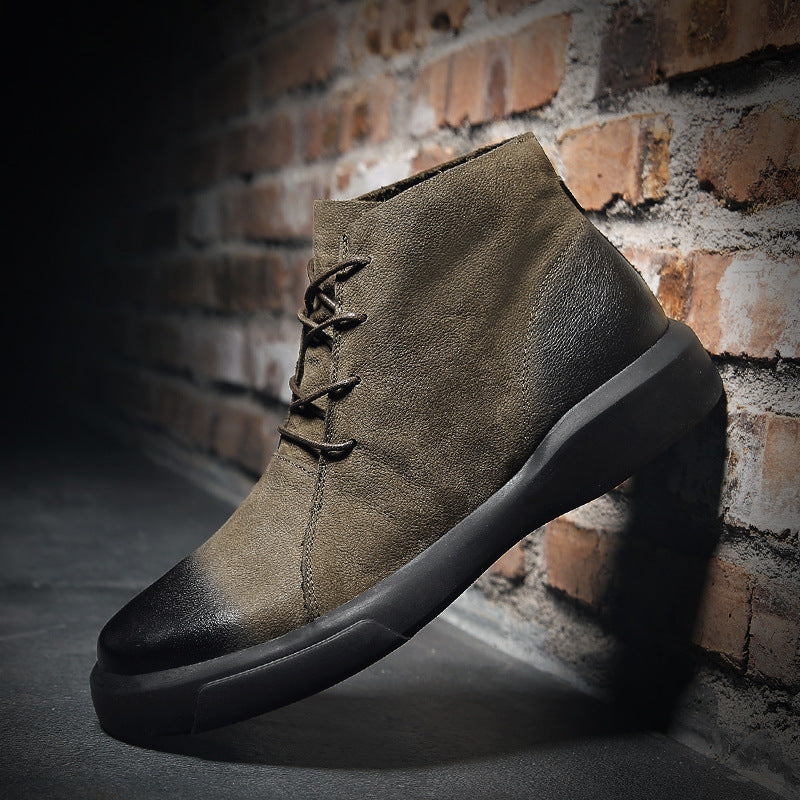mens leather boots