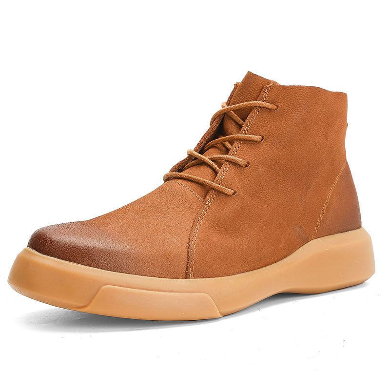 mens leather boots