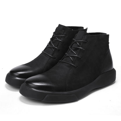 mens leather boots