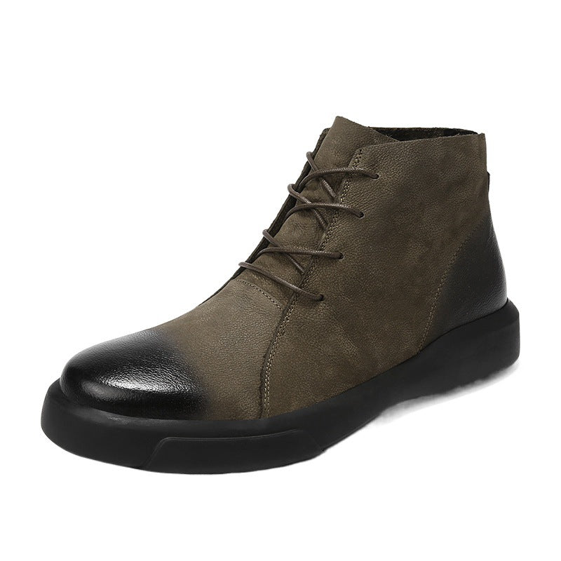 mens leather boots