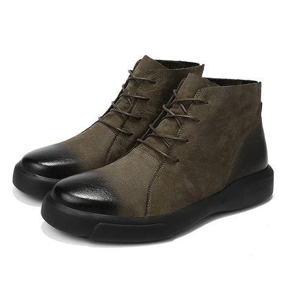 mens leather boots
