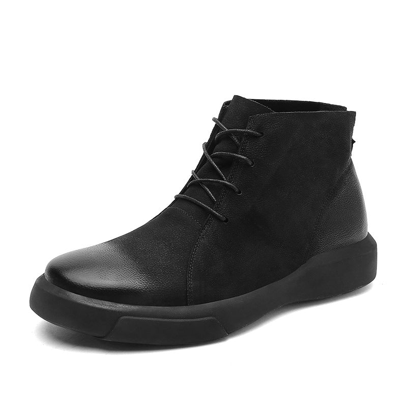 mens leather boots