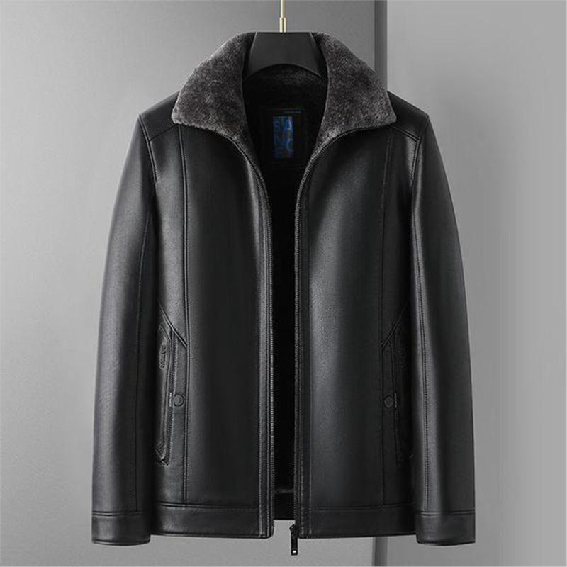 mens leather jacket