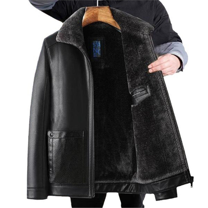 mens leather jacket