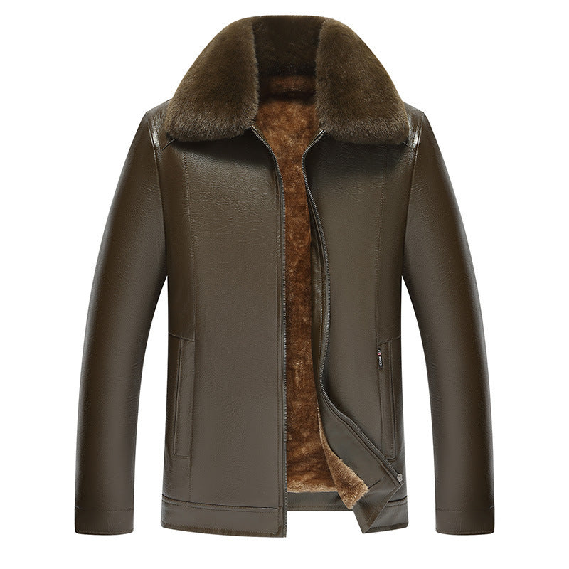 mens leather jacket