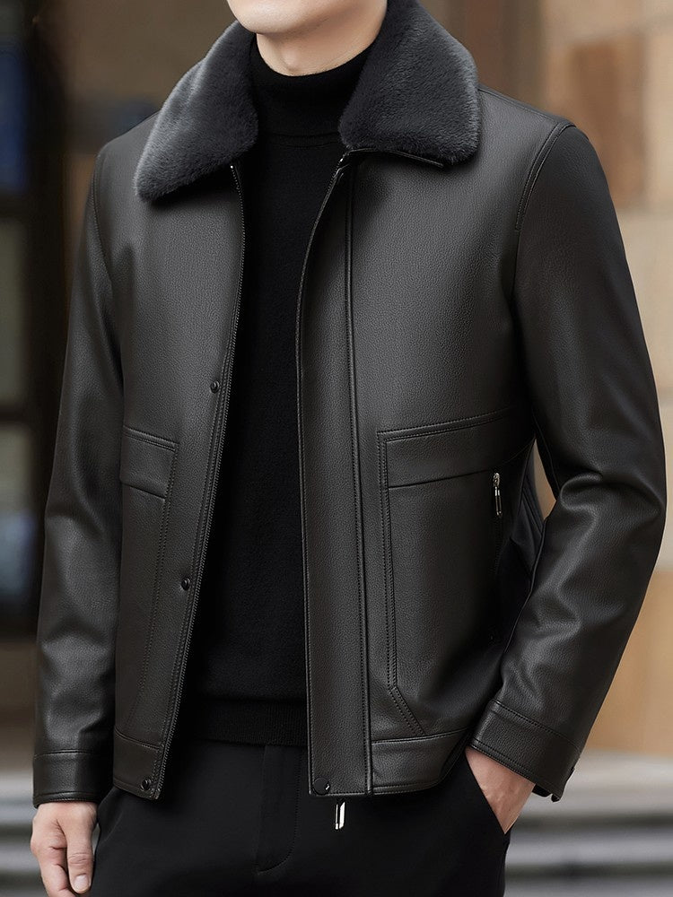 Mens Leather Jacket