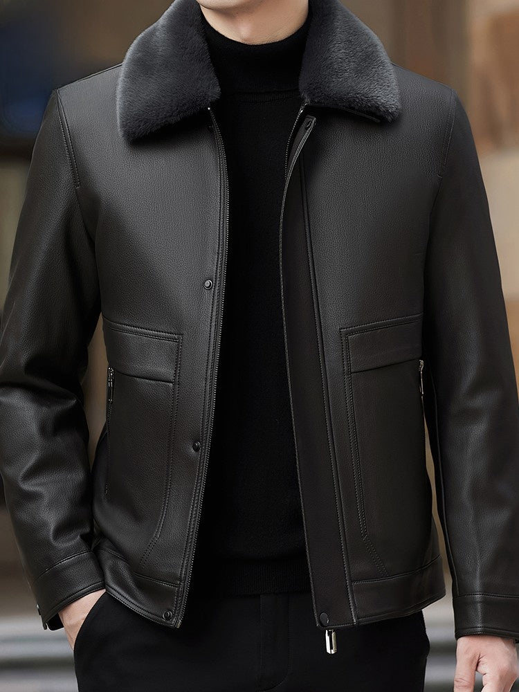 Mens Leather Jacket