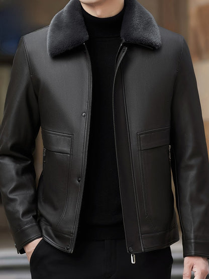 Mens Leather Jacket
