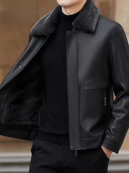 Mens Leather Jacket