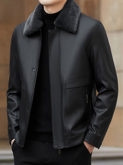 Mens Leather Jacket