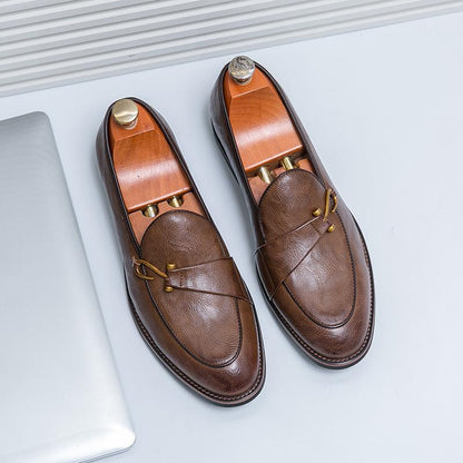 Mens Leather Loafers