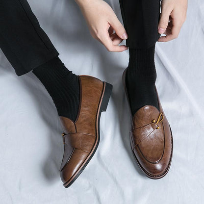 Mens Leather Loafers