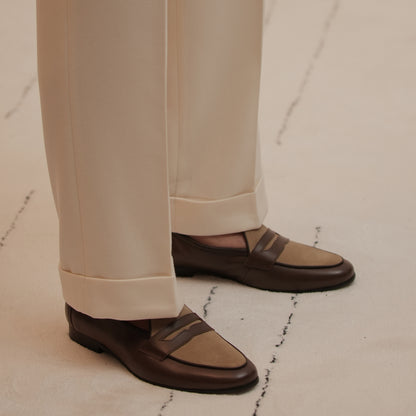 Mens Leather Loafers
