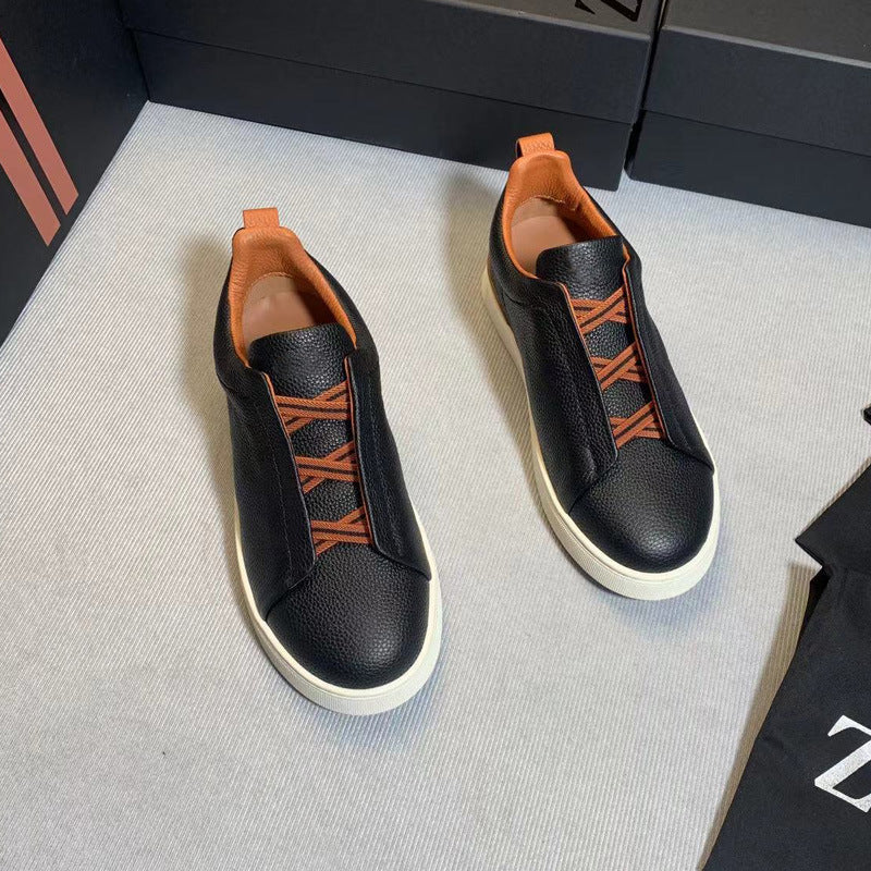 Mens Leather Sneakers