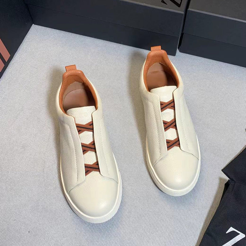 Mens Leather Sneakers