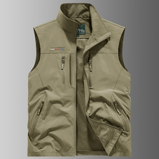 Mens Lightweight Nylon Vest