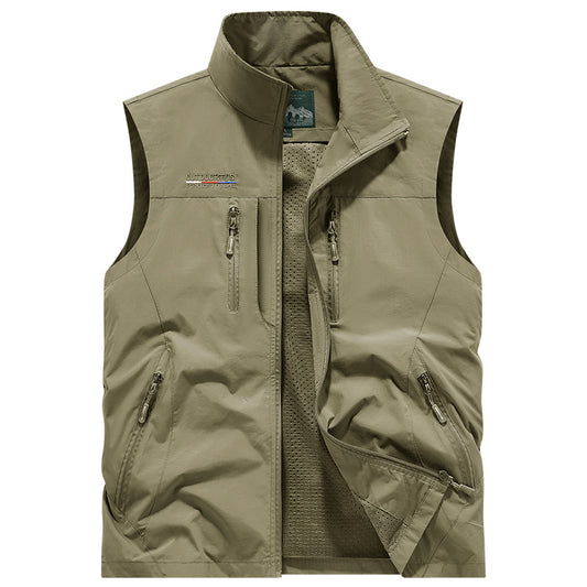 Mens Lightweight Nylon Vest