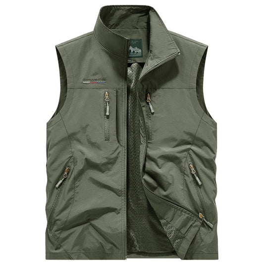 Mens Lightweight Nylon Vest