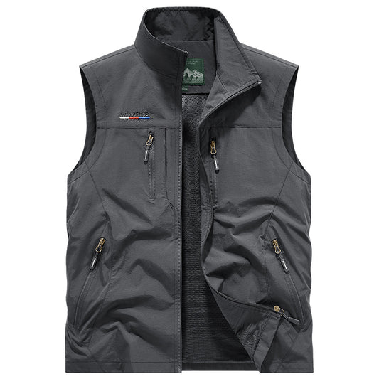 Mens Lightweight Nylon Vest