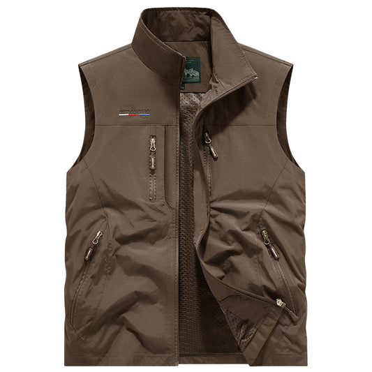 Mens Lightweight Nylon Vest