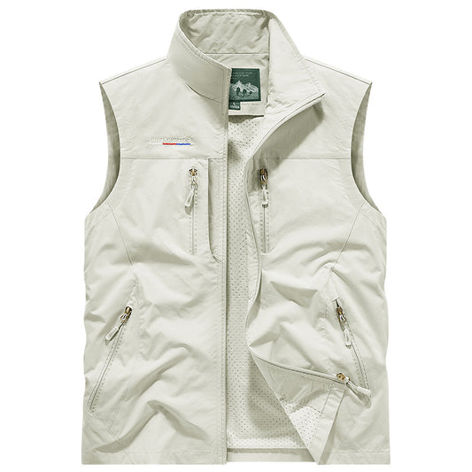 Mens Lightweight Nylon Vest