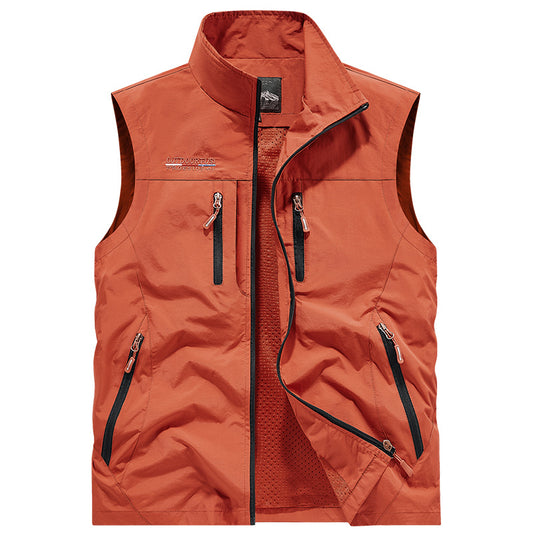 Mens Lightweight Nylon Vest