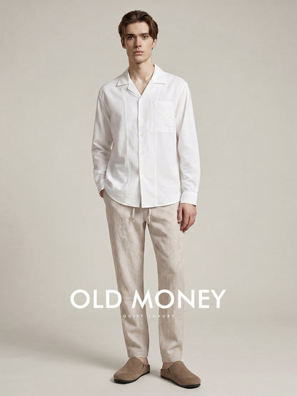 Mens Linen Casual Pants