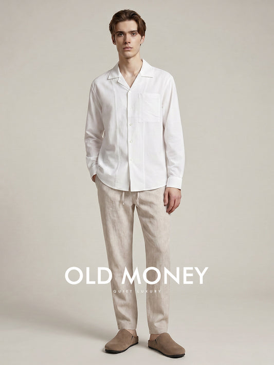 Mens Linen Casual Pants