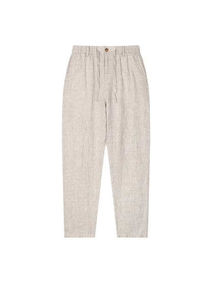 Mens Linen Casual Pants