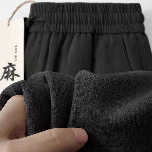 Mens Linen Casual Pants