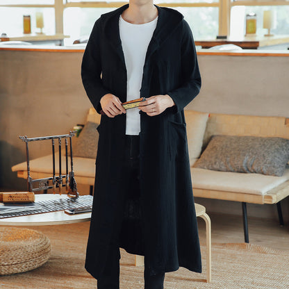 Mens Linen Coat