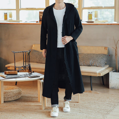 Mens Linen Coat