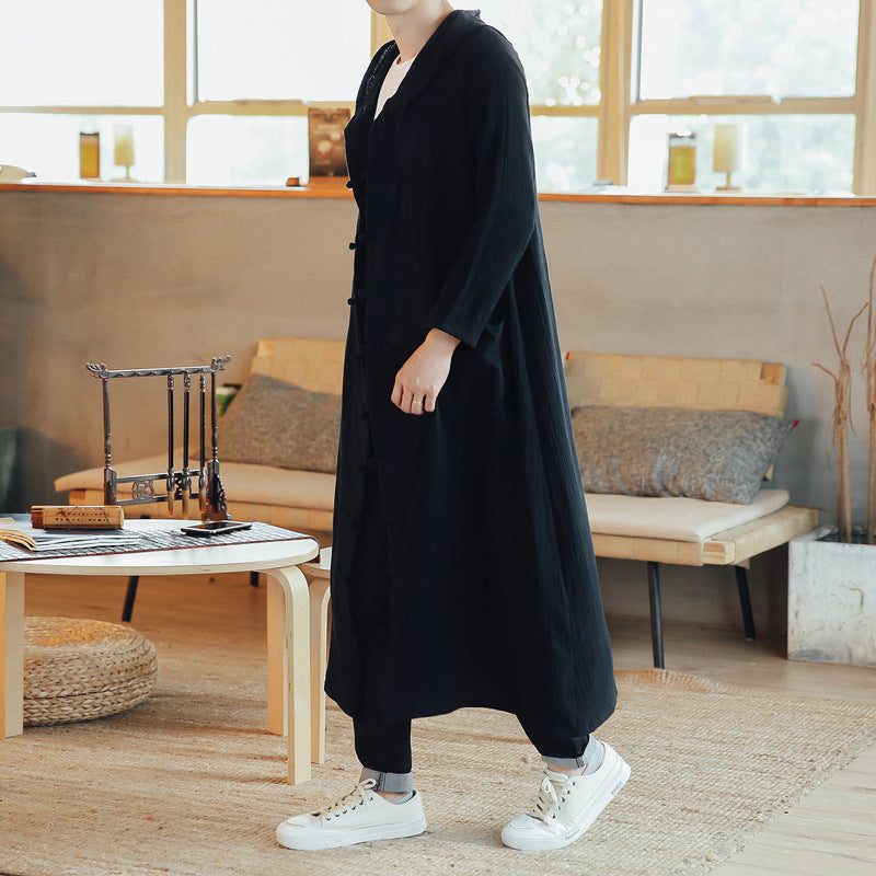 Mens Linen Coat