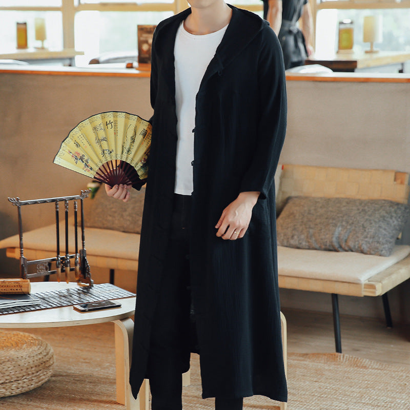 Mens Linen Coat