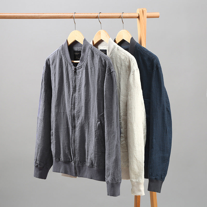 Mens Linen Jacket