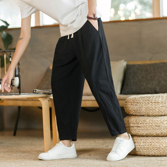mens linen pants