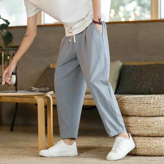 mens linen pants