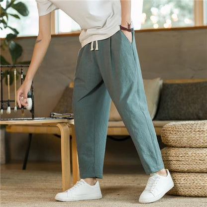mens linen pants