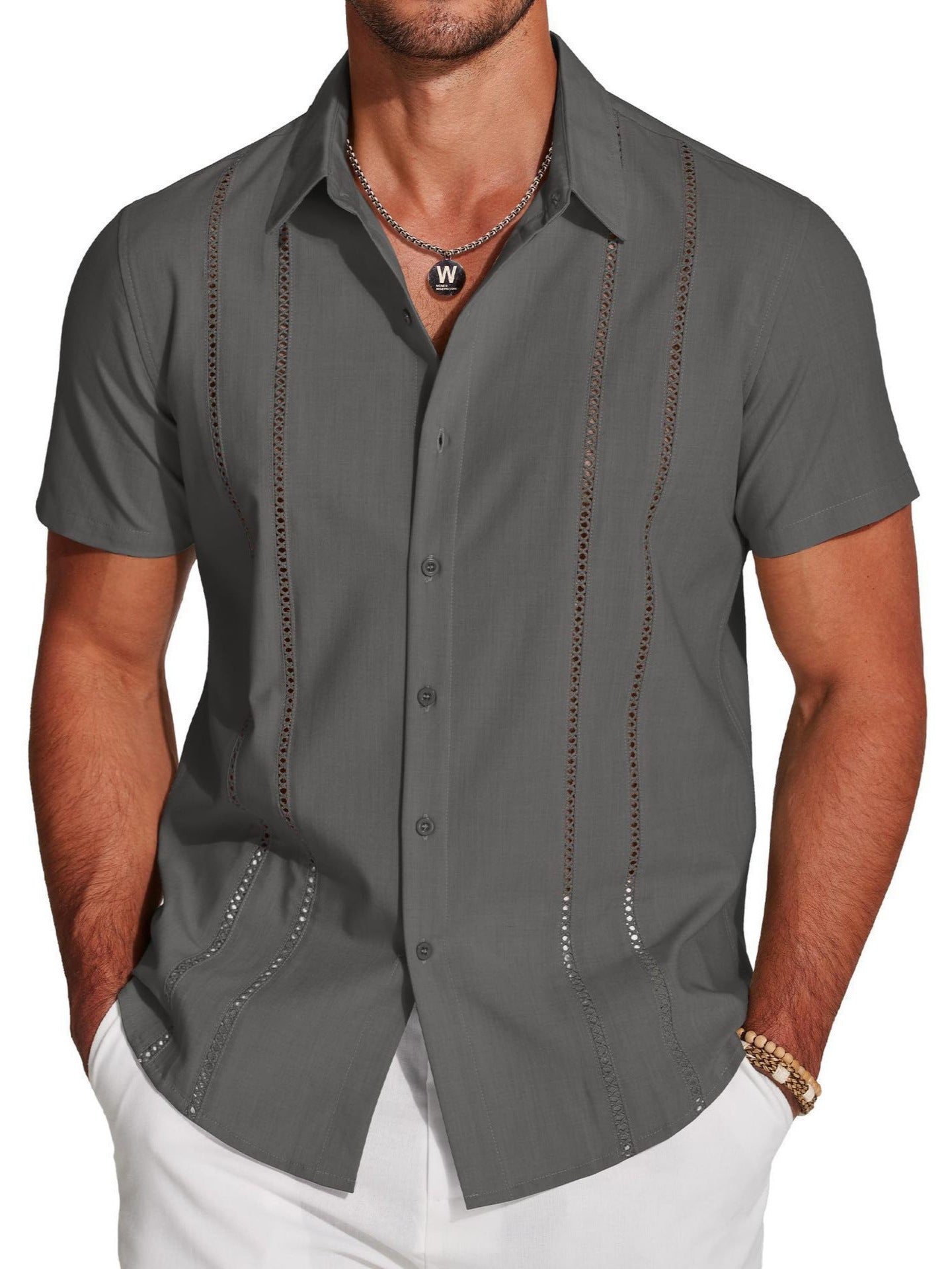 Mens Linen Shirt
